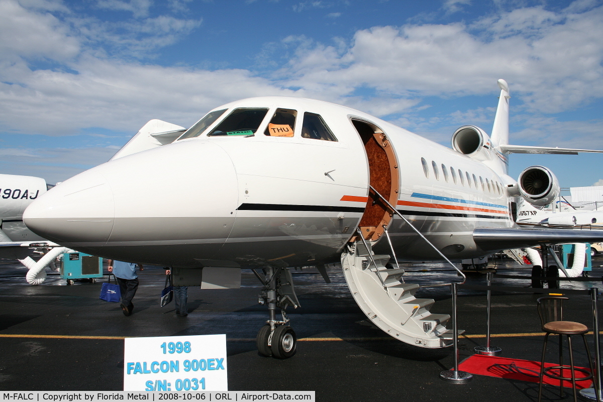 M-FALC, 1998 Dassault Falcon 900EX C/N 31, Falcon 900EX at NBAA