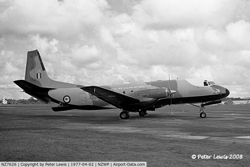 NZ7626, 1967 Hawker Siddeley HS-780 Andover C1 C/N Set 19/BN19, RNZAF
