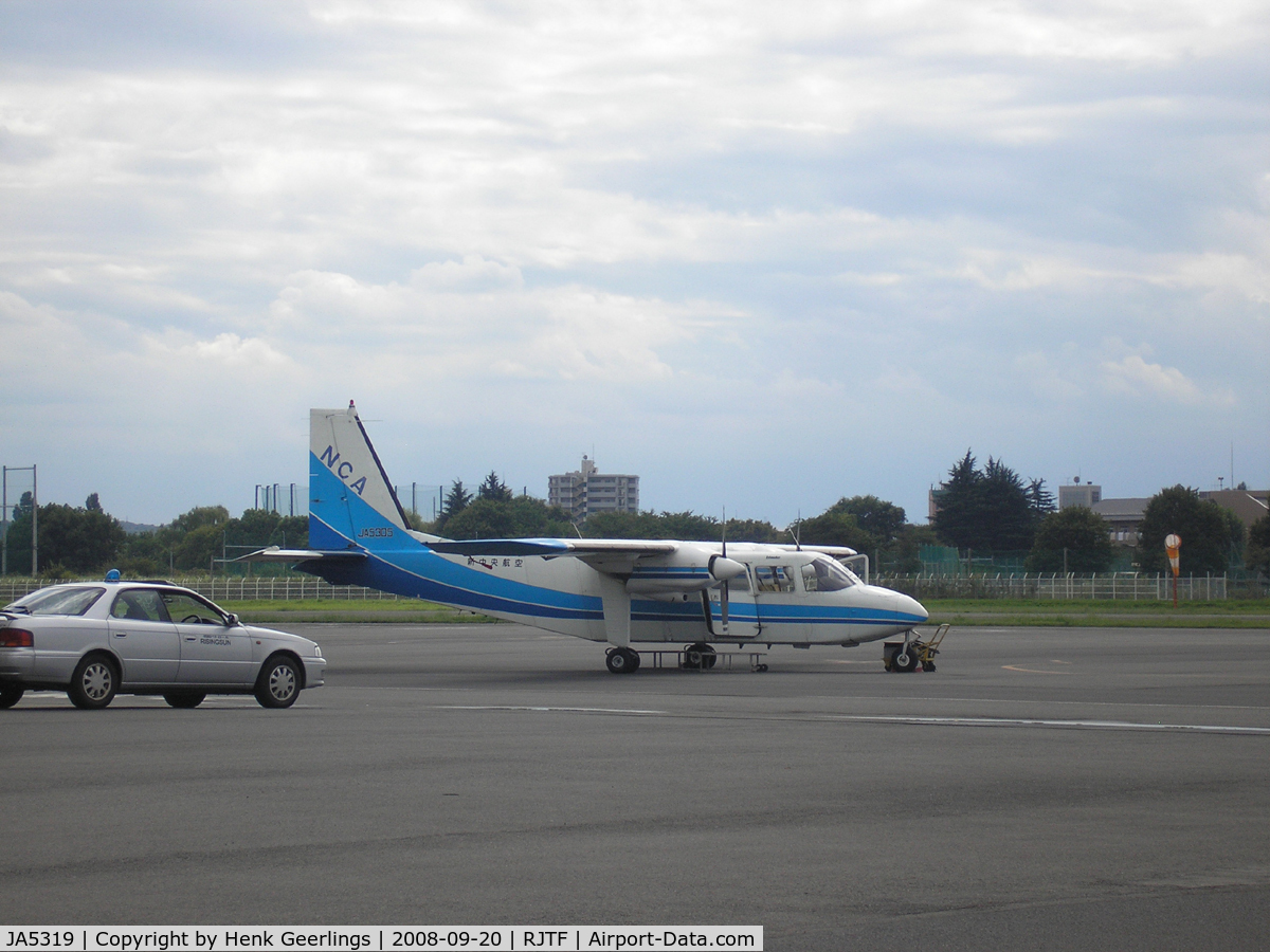 JA5319, 1993 Pilatus Britten-Norman BN-2B-20 Islander C/N 2268, Chofu Airport near Tokyo / NCA