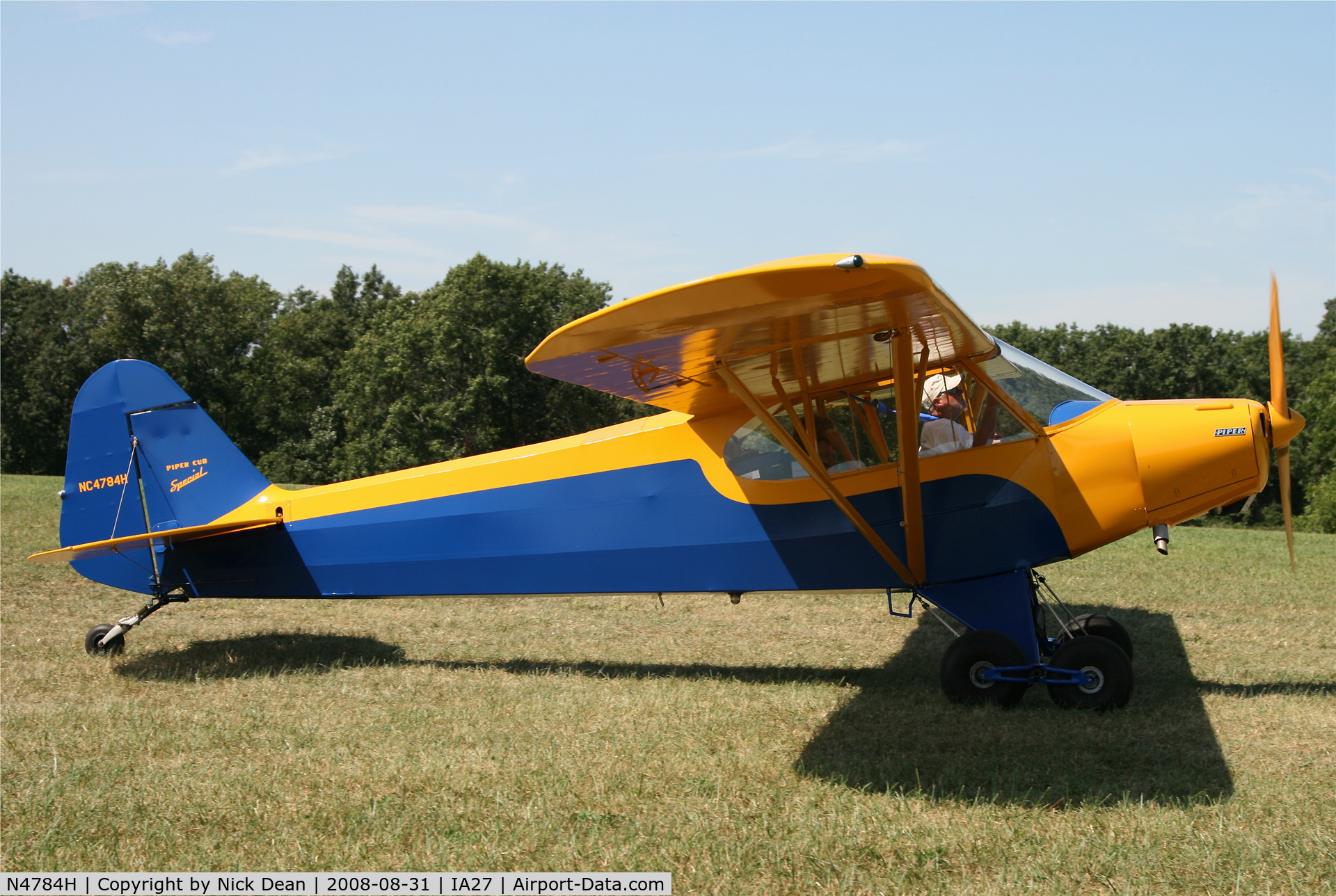 Aircraft N4784H 1948 Piper PA 11 Cub Special C N 11 737 Photo by Nick 