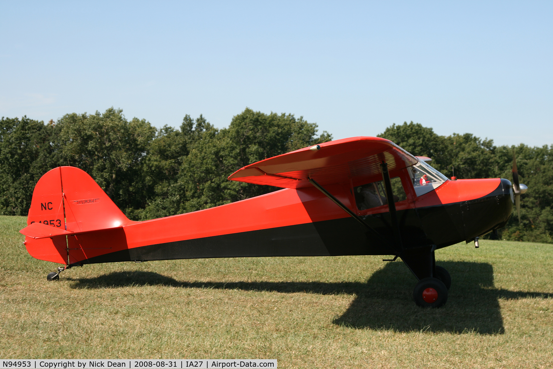 N94953, 1946 Taylorcraft BC12-D C/N 9353, /