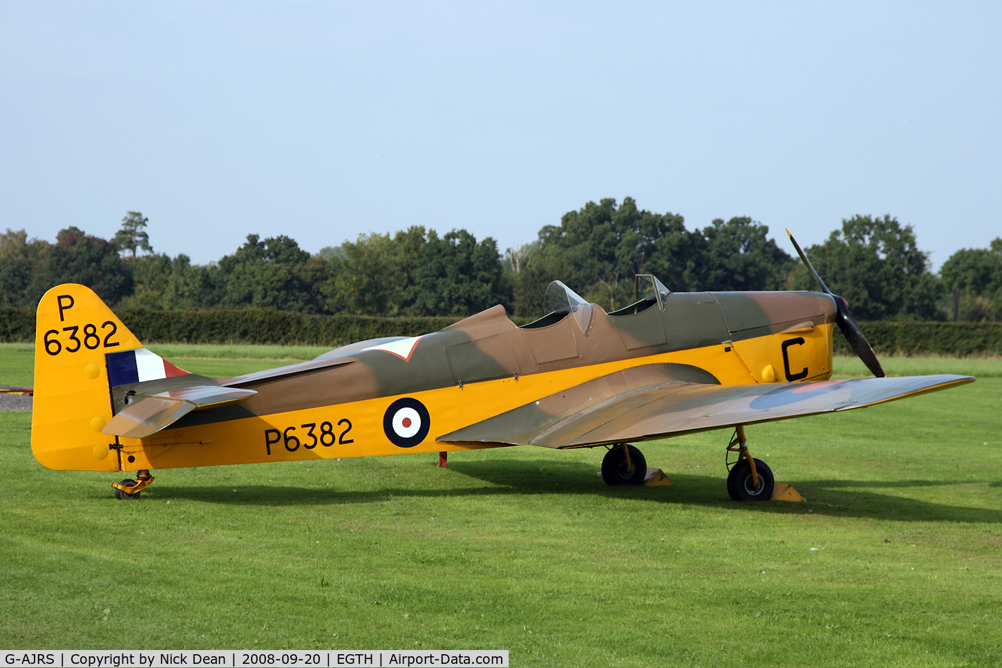 G-AJRS, 1939 Miles M14A Magister C/N 1750, Old Warden
