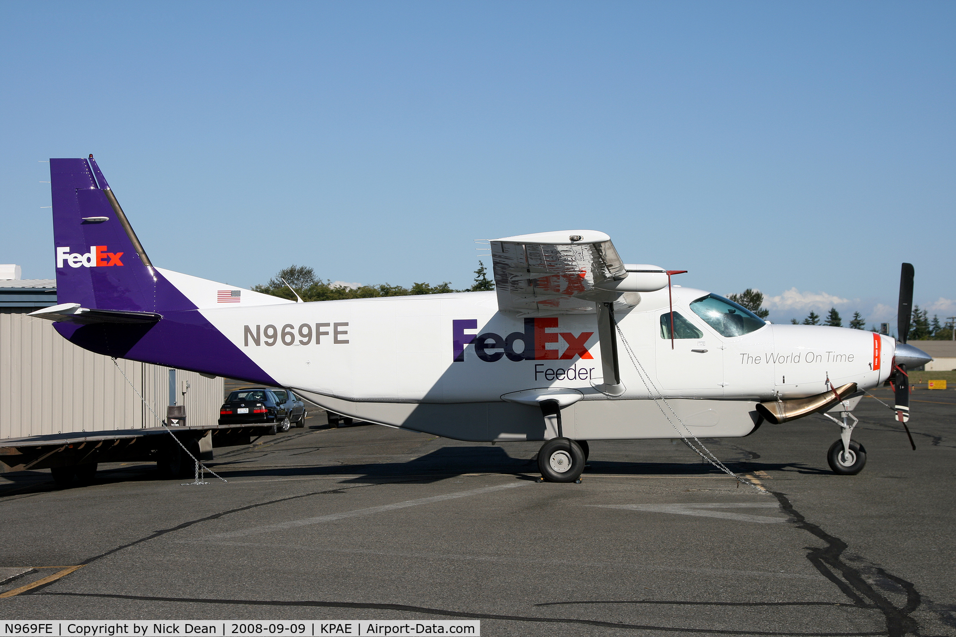 N969FE, 1988 Cessna 208B Super Cargomaster C/N 208B0092, /