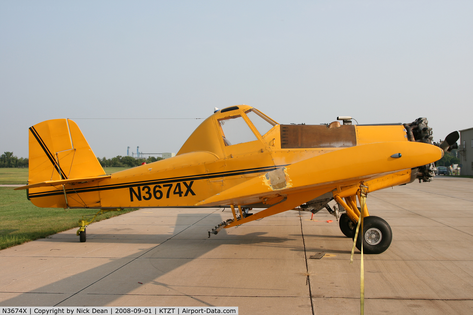 N3674X, 1974 Aero Commander S2R C/N 1896R, /