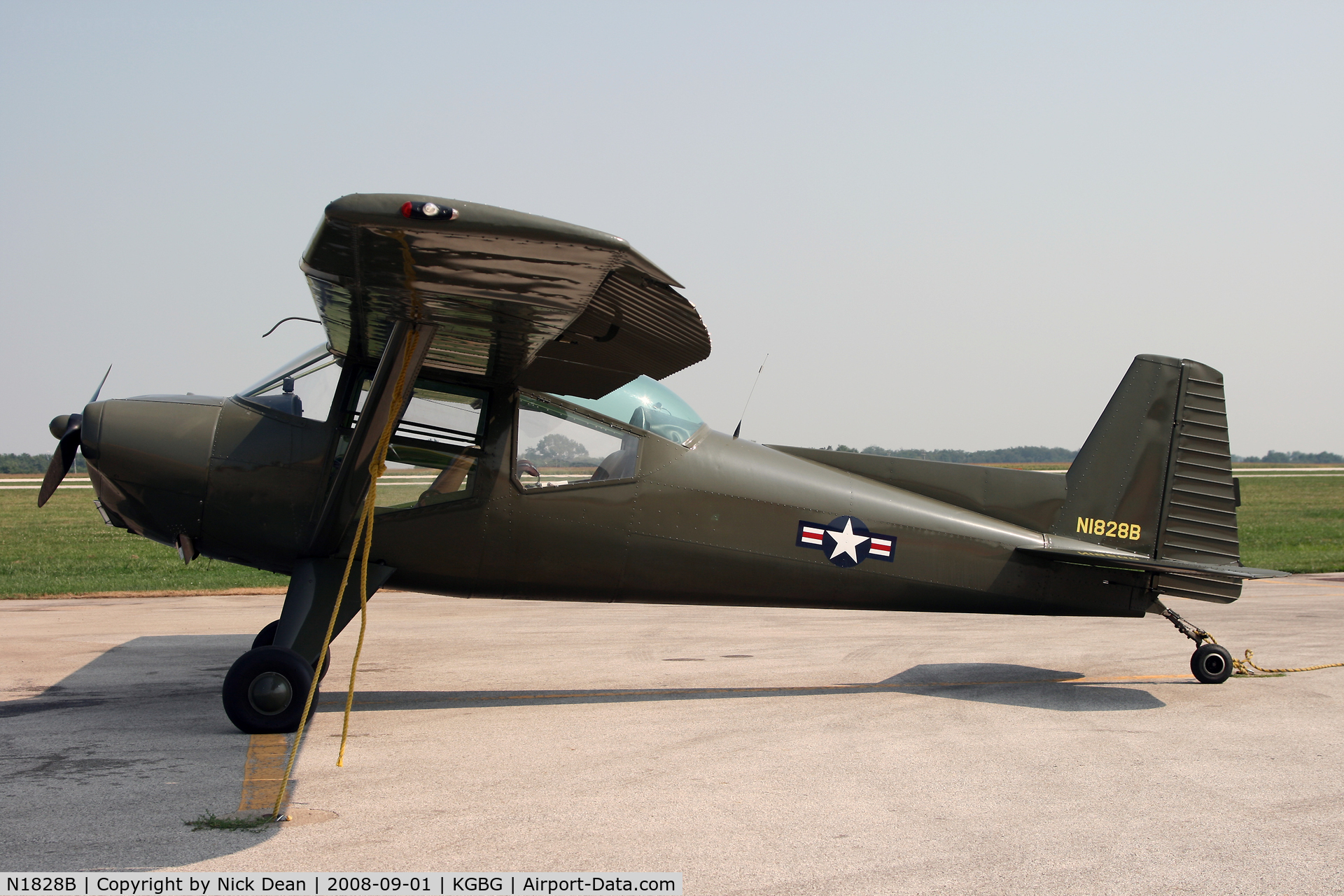 N1828B, 1948 Luscombe T-8F Silvaire C/N 6255, /
