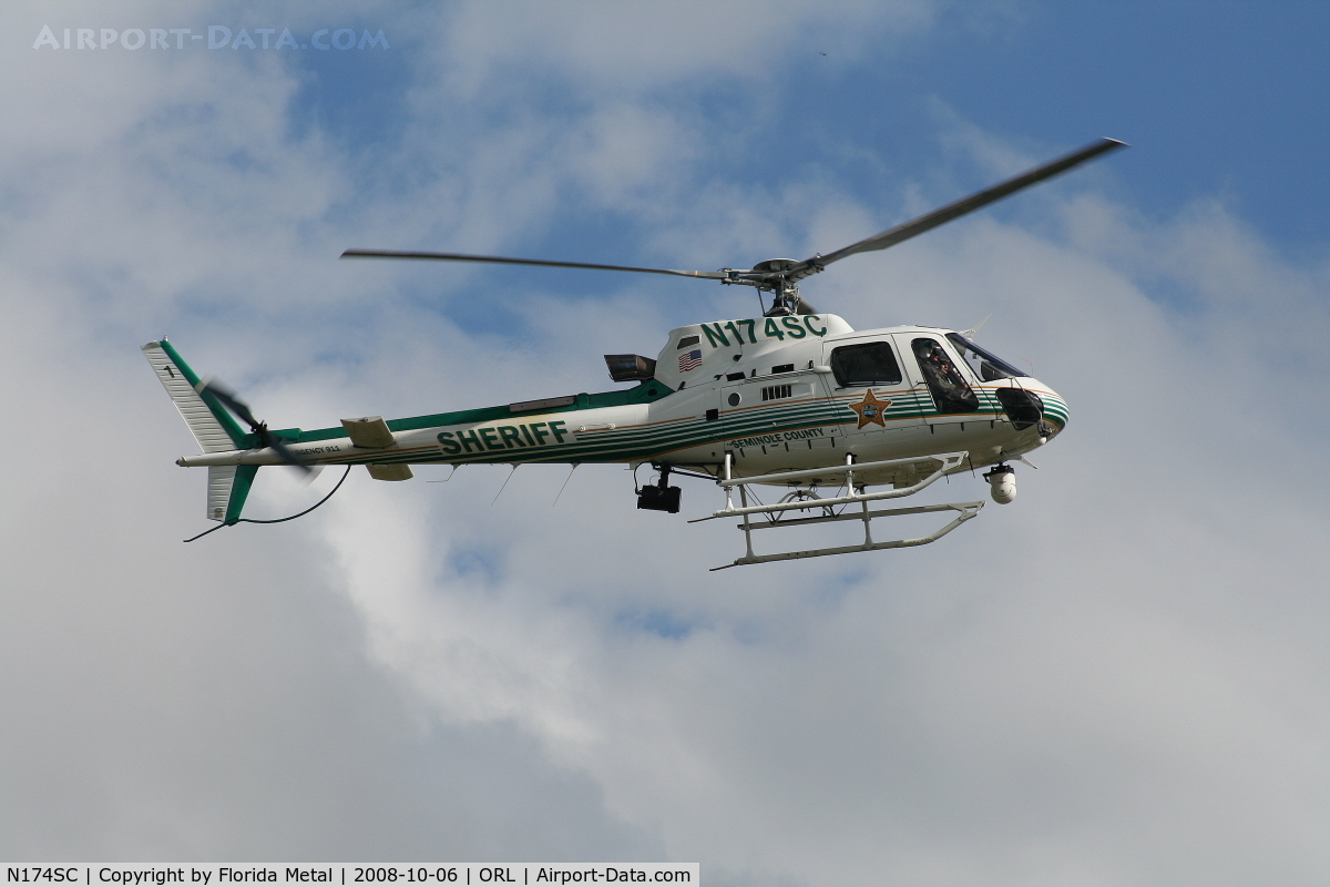 N174SC, 2006 Eurocopter AS-350B-3 Ecureuil Ecureuil C/N 4184, Seminole County Sherrif AS350