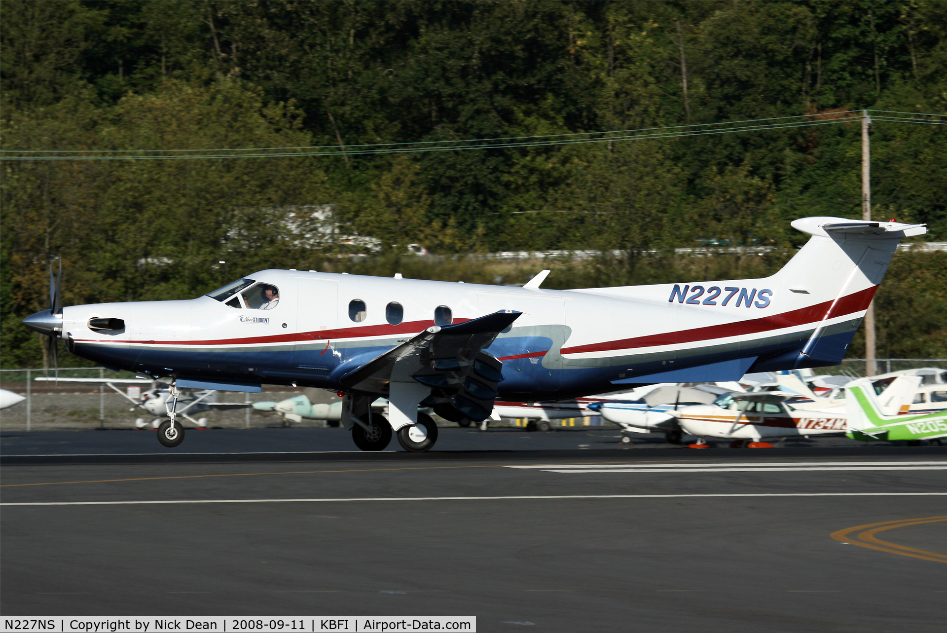 N227NS, 2006 Pilatus PC-12/47 C/N 715, /