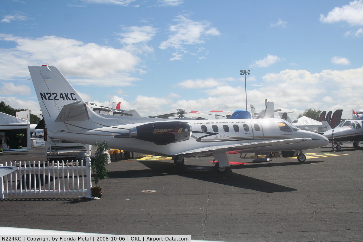 N224KC, Cessna S550 Citation IIS C/N S550-0104, Citation 550 at NBAA