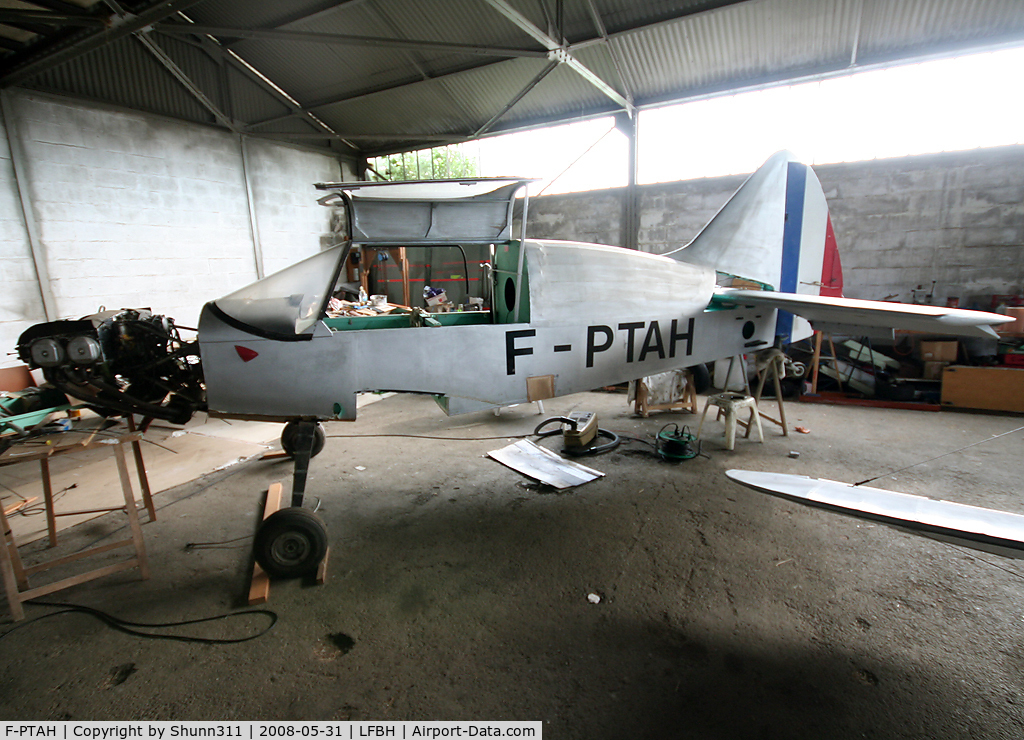 F-PTAH, Constructeur Amateur STARTRAP FG-01 C/N 01, On restoration after a crash landing...