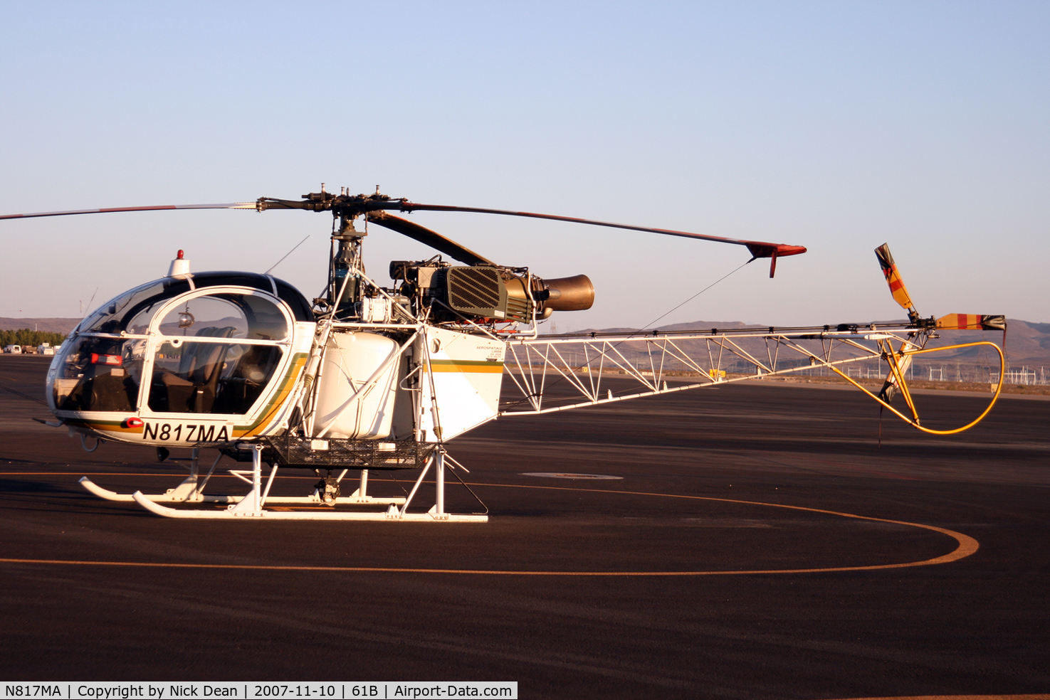 N817MA, 1980 Aérospatiale SA-315B Lama C/N 2577, /