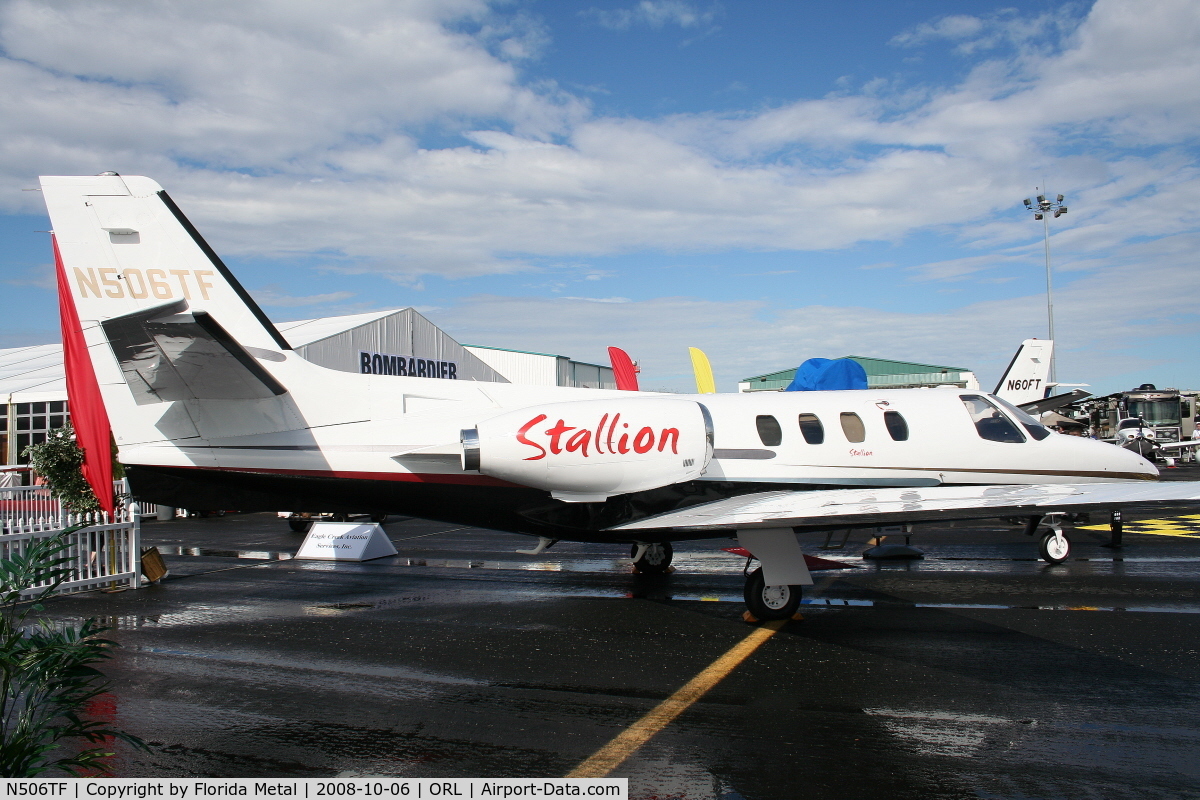 N506TF, 1977 Cessna 501 Citation I/SP C/N 501-0001, Cessna 501 at NBAA