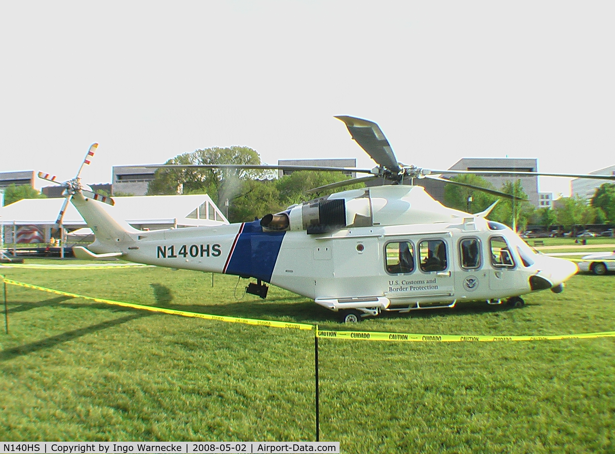 N140HS, 2006 Agusta AB139 C/N 31036, Agusta AB.139 of US Customs and Border Protection on the National Mall for National Public Service Appreciation Week