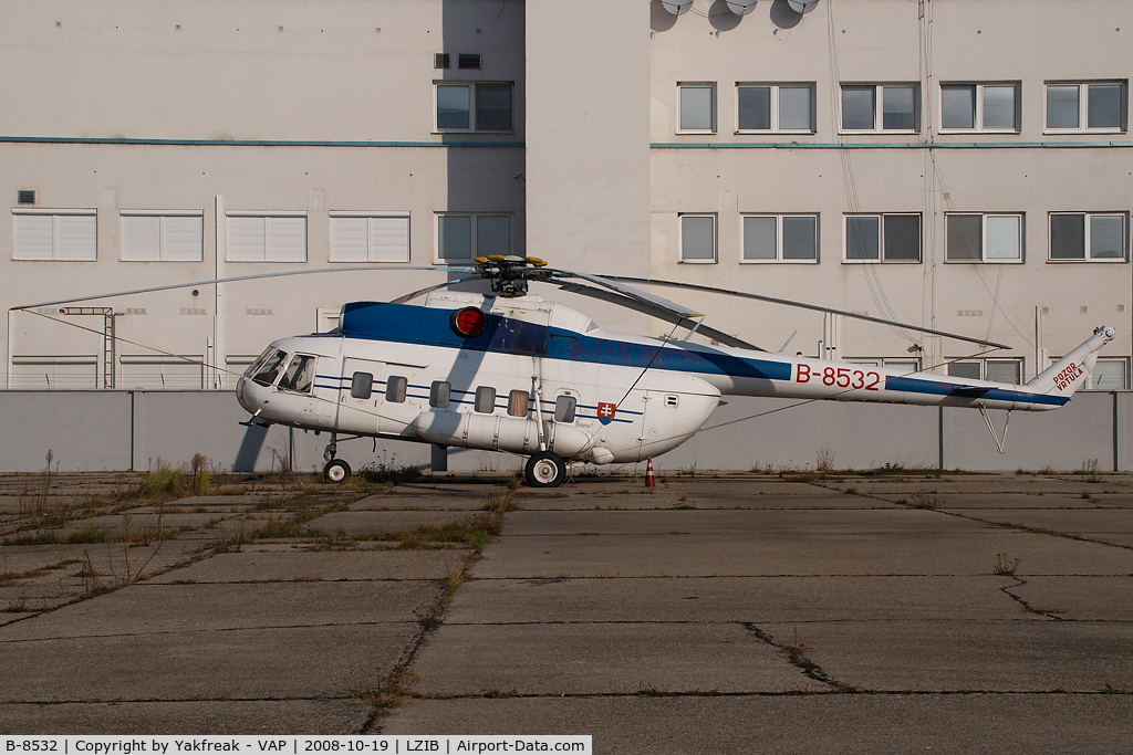 B-8532, Mil Mi-8P C/N 10832, Slovak Police Mil Mi8
