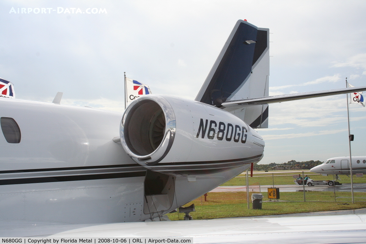 N680GG, 2006 Cessna 680 Citation Sovereign C/N 680-0104, Citation 680 in Cessna Display at NBAA