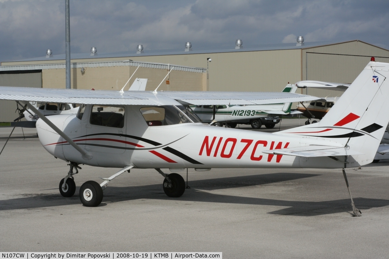 N107CW, 1968 Cessna 150H C/N 15068454, /