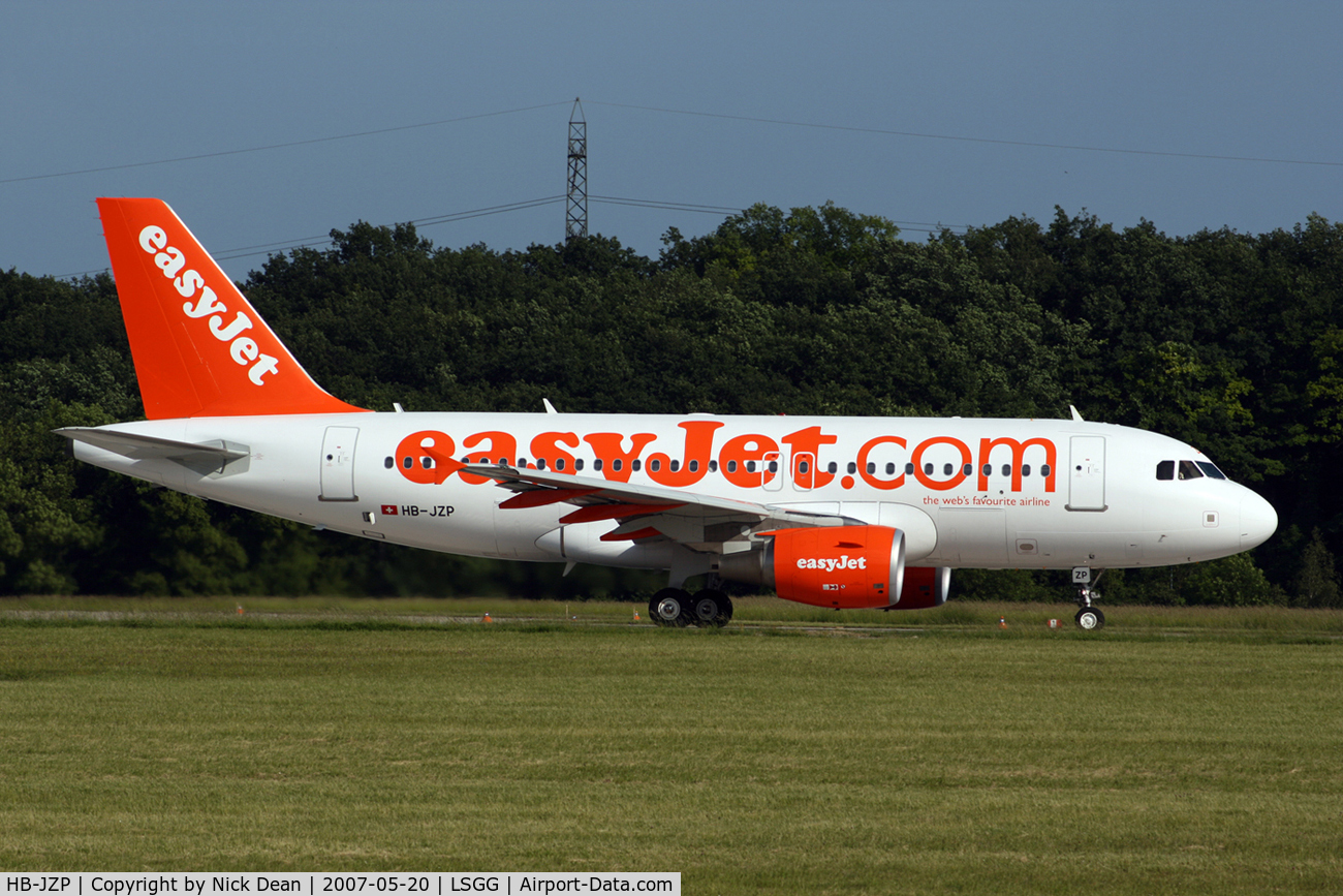 HB-JZP, 2005 Airbus A319-111 C/N 2427, /