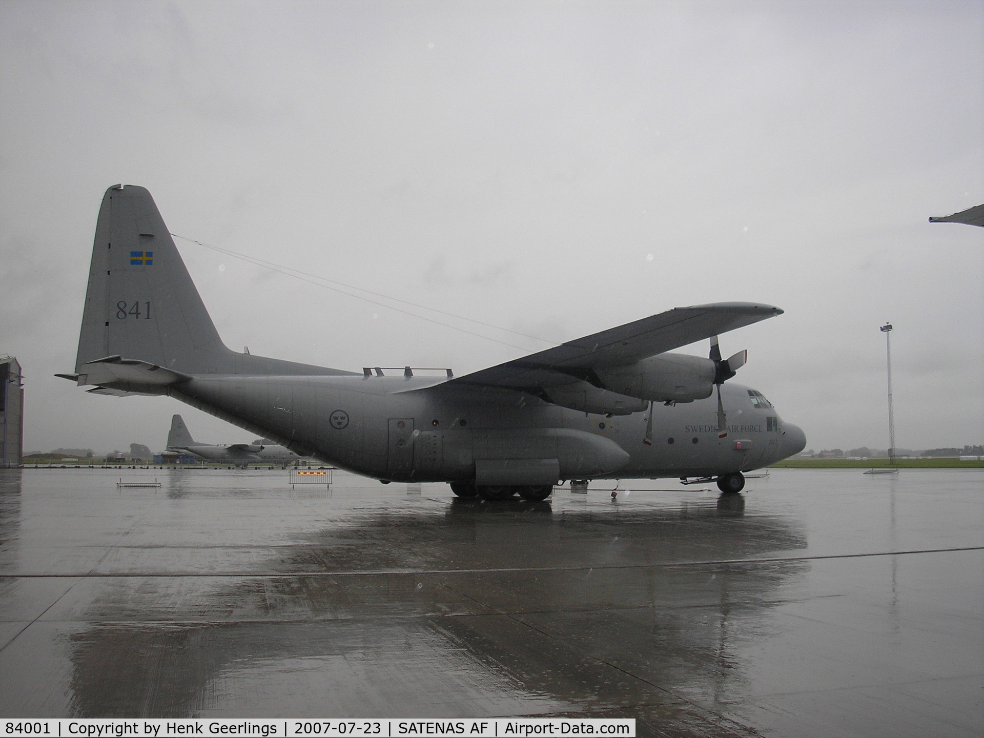 84001, 1964 Lockheed C-130H Hercules C/N 382-4039, Satenas AFB , Transport Sqn