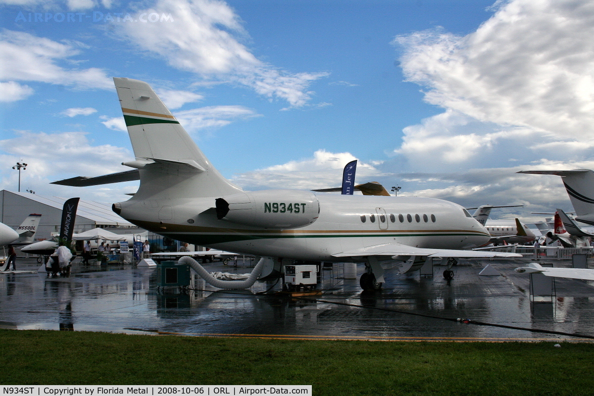 N934ST, 2005 Dassault FALCON 2000EX C/N 68, Falcon 2000EX at NBAA