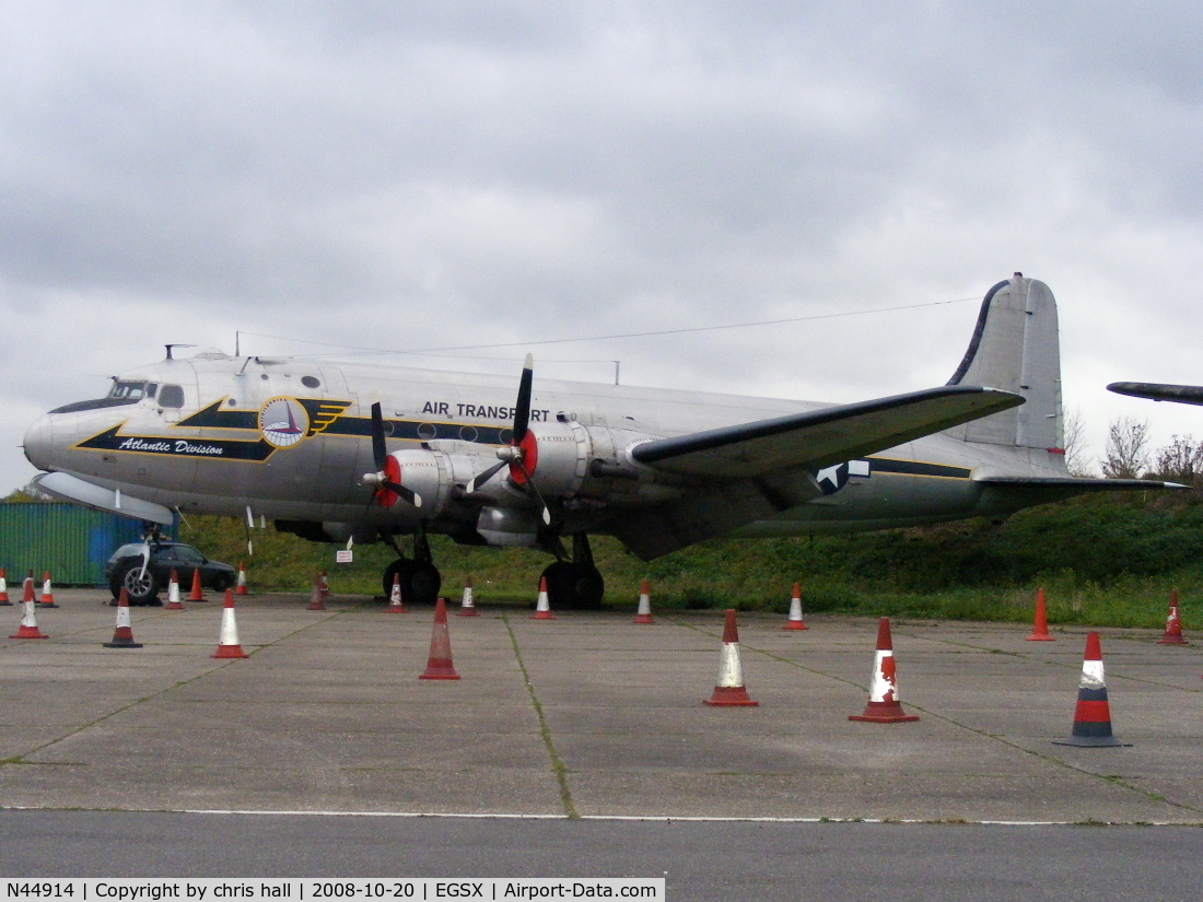 N44914, 1945 Douglas C-54Q-1-DC Skymaster (DC-4A) C/N 10630, Owned by Aces High US Inc