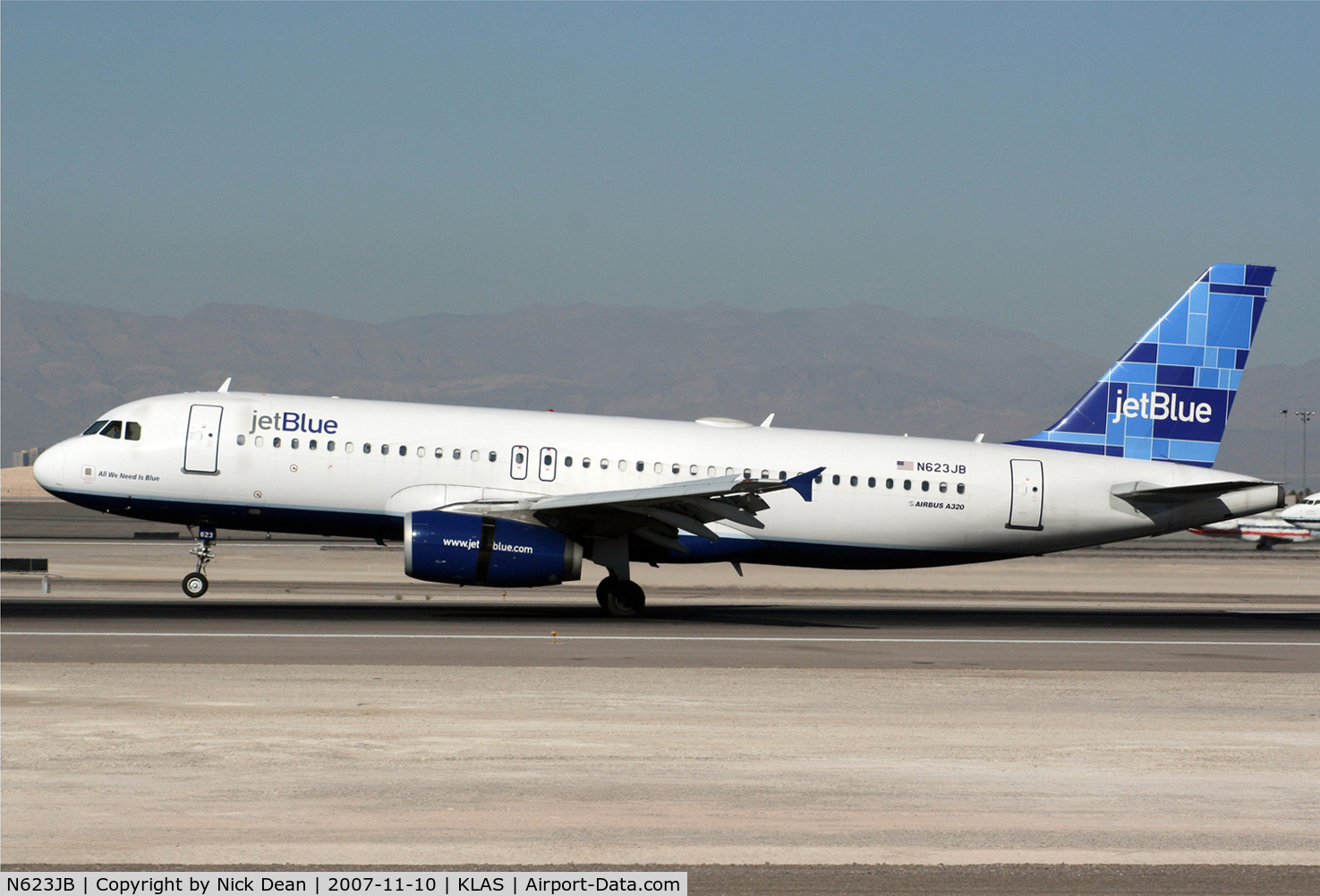 N623JB, 2005 Airbus A320-232 C/N 2504, /