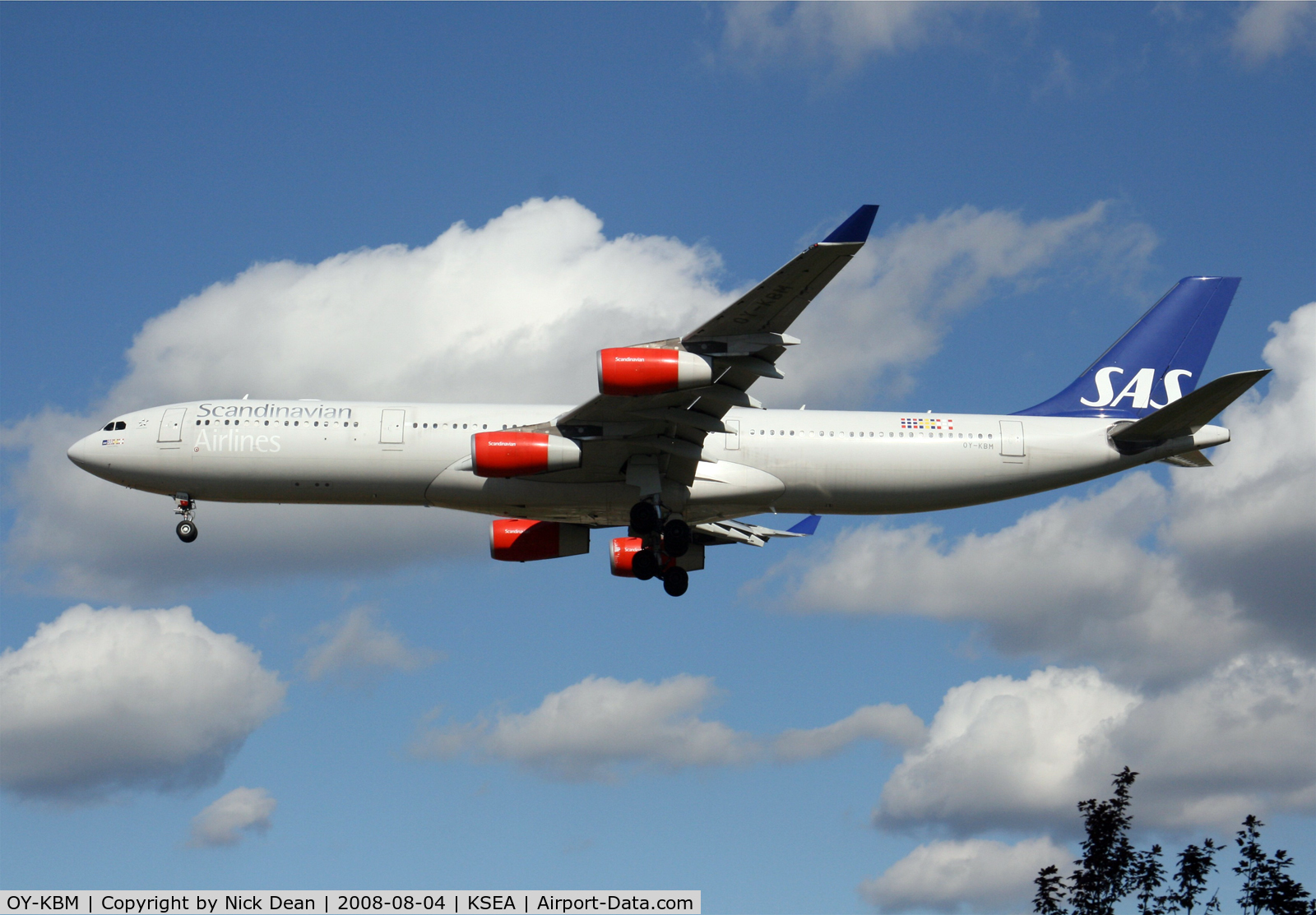 OY-KBM, 2002 Airbus A340-313X C/N 450, /