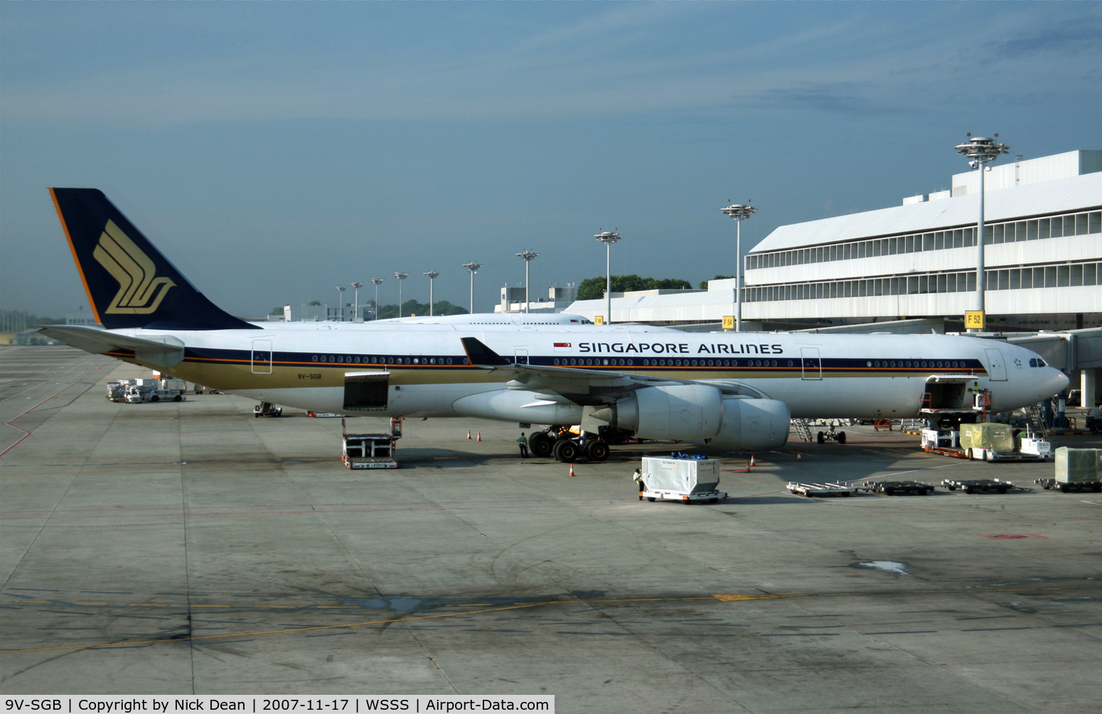 9V-SGB, 2003 Airbus A340-541 C/N 499, /