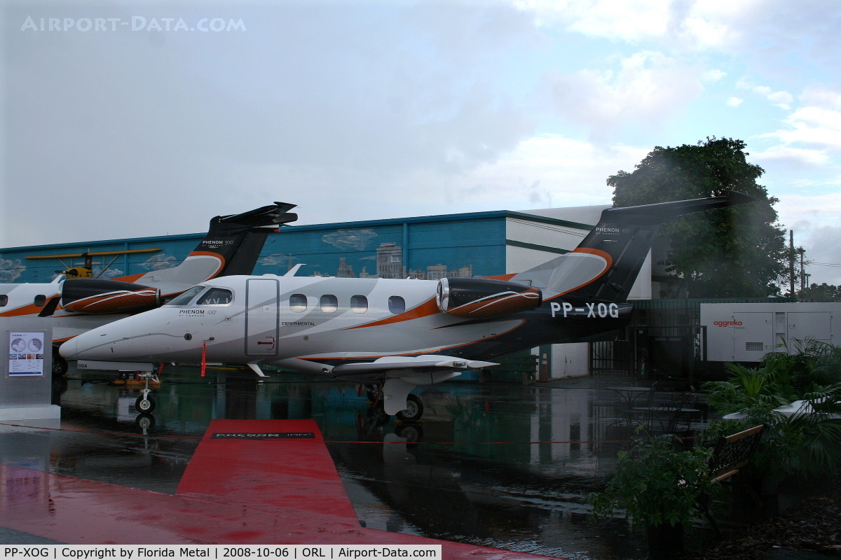 PP-XOG, 2008 Embraer EMB-500 Phenom 100 C/N 50000004, Just added to database, Embraer Phenom 100 at NBAA