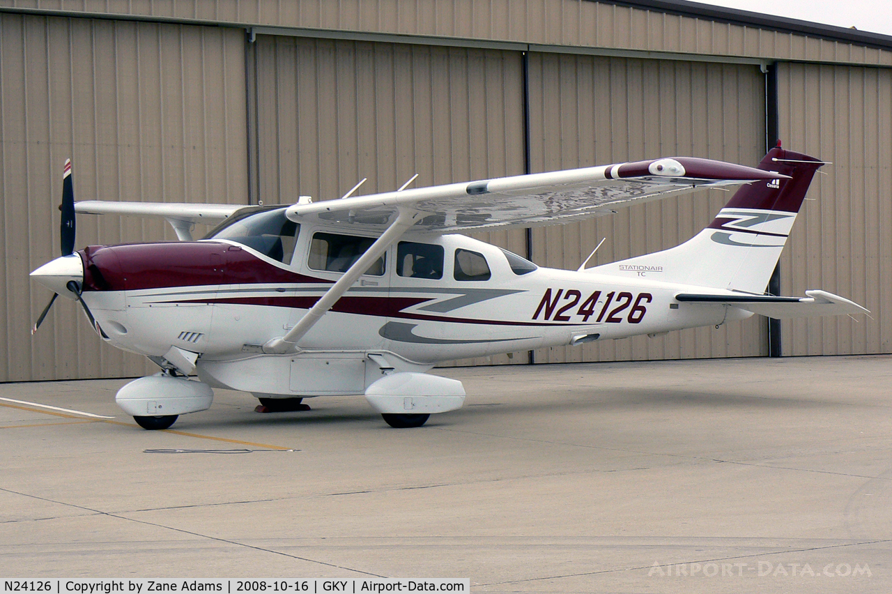 N24126, 2007 Cessna T206H Turbo Stationair C/N T20608755, At Arlington Municipal