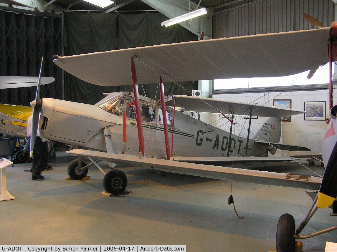 G-ADOT, De Havilland DH.87B Hornet Moth C/N 8027, Hornet Moth at London Colney