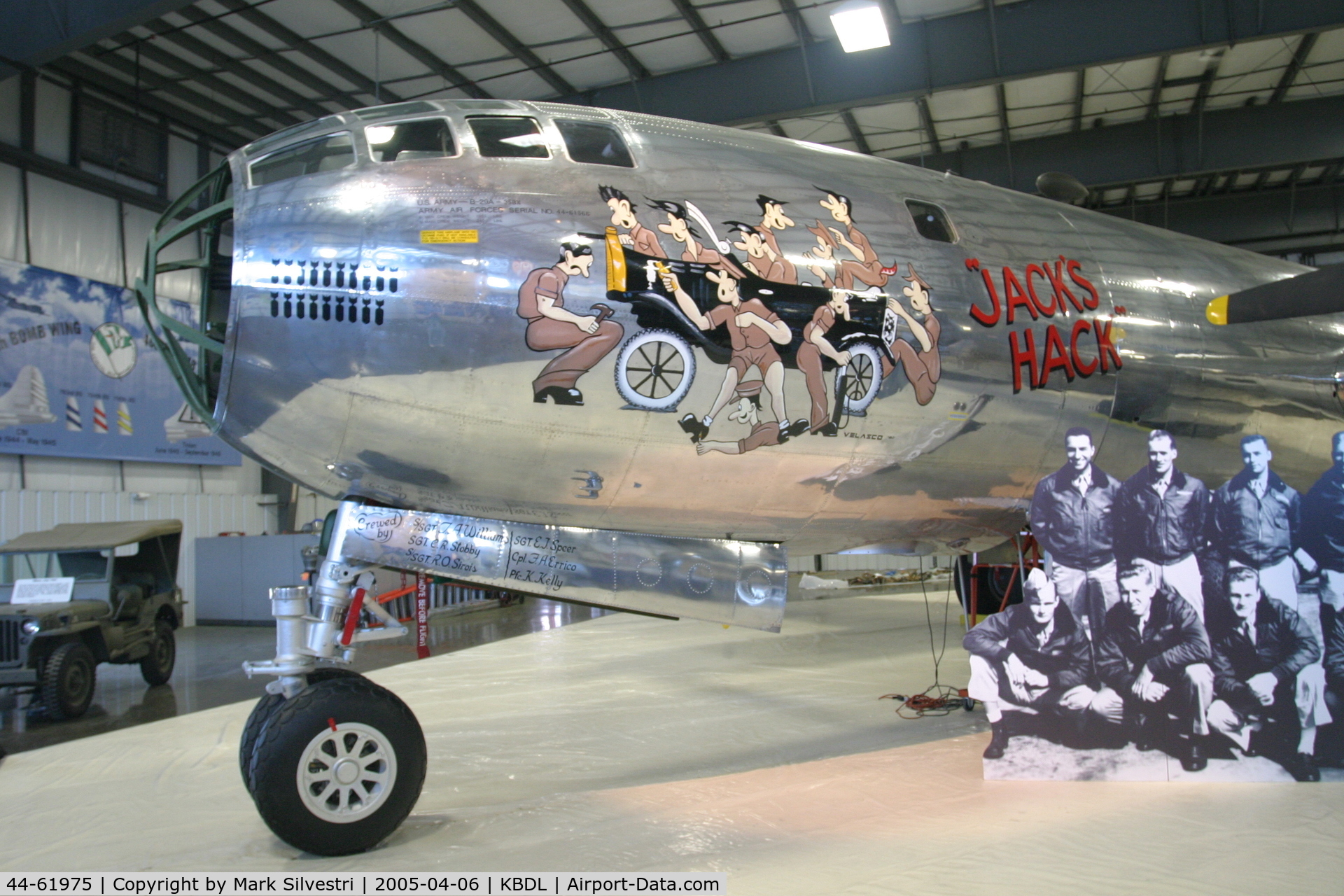 44-61975, 1944 Boeing B-29A Superfortress C/N 11452, New England Air Museum, Windsor Locks, CT
