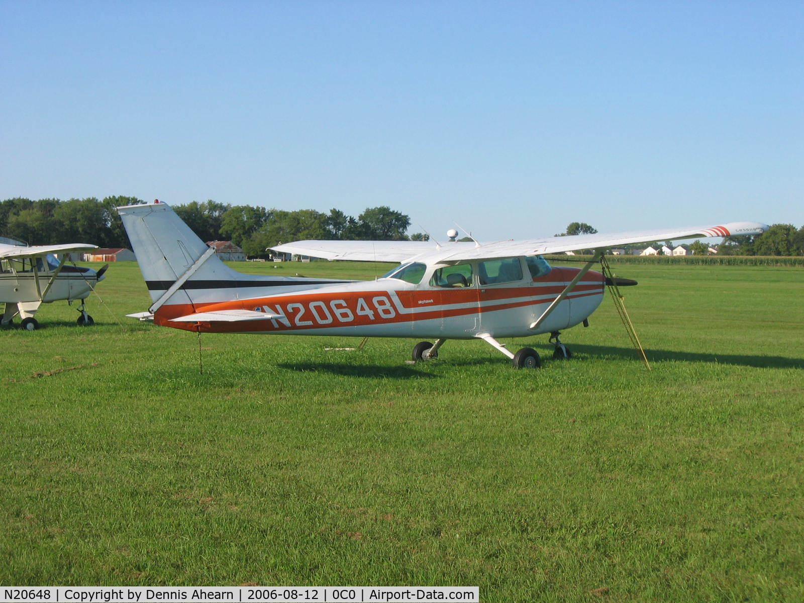 N20648, 1973 Cessna 172M C/N 17261460, Dacy Airport,Havard,IL