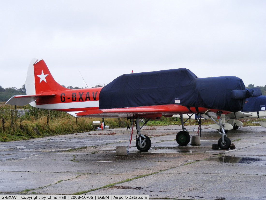 G-BXAV, 1991 Yakovlev (Aerostar) Yak-52 C/N 9111608, Previous ID: RA-01325