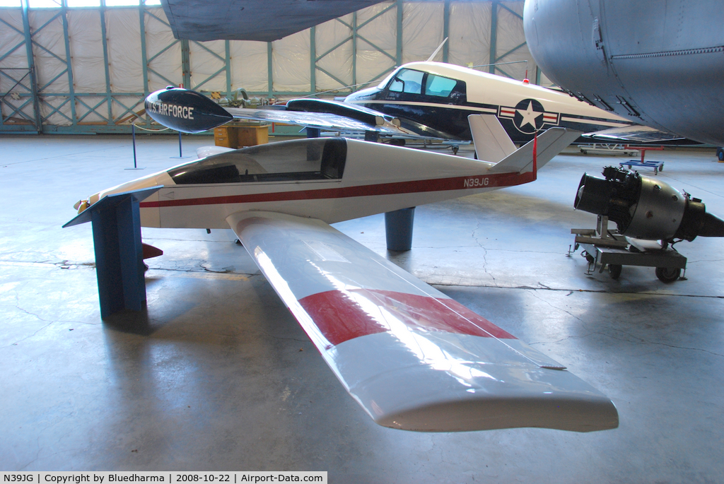 N39JG, Monnett Moni Tri Gear C/N 259T, On display at the Wings over the Rockies Museum, Denver Colorado.