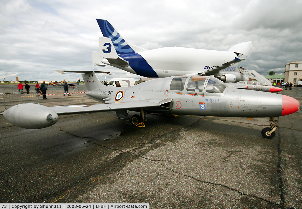 73, Morane-Saulnier MS.760 Paris C/N 73, MS760 Paris stored in the LFBF Air Force and displayed during Air Expo 2008 Airshow