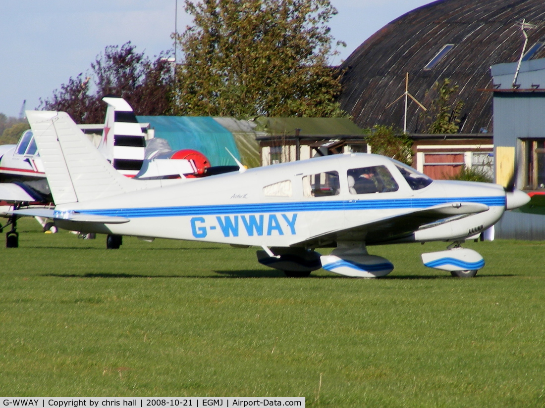 G-WWAY, 1986 Piper PA-28-181 Cherokee Archer II C/N 28-8690031, Previous ID: D-ELCX