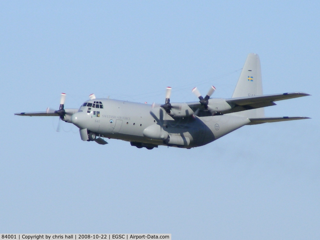 84001, 1964 Lockheed C-130H Hercules C/N 382-4039, Swedish Airforce