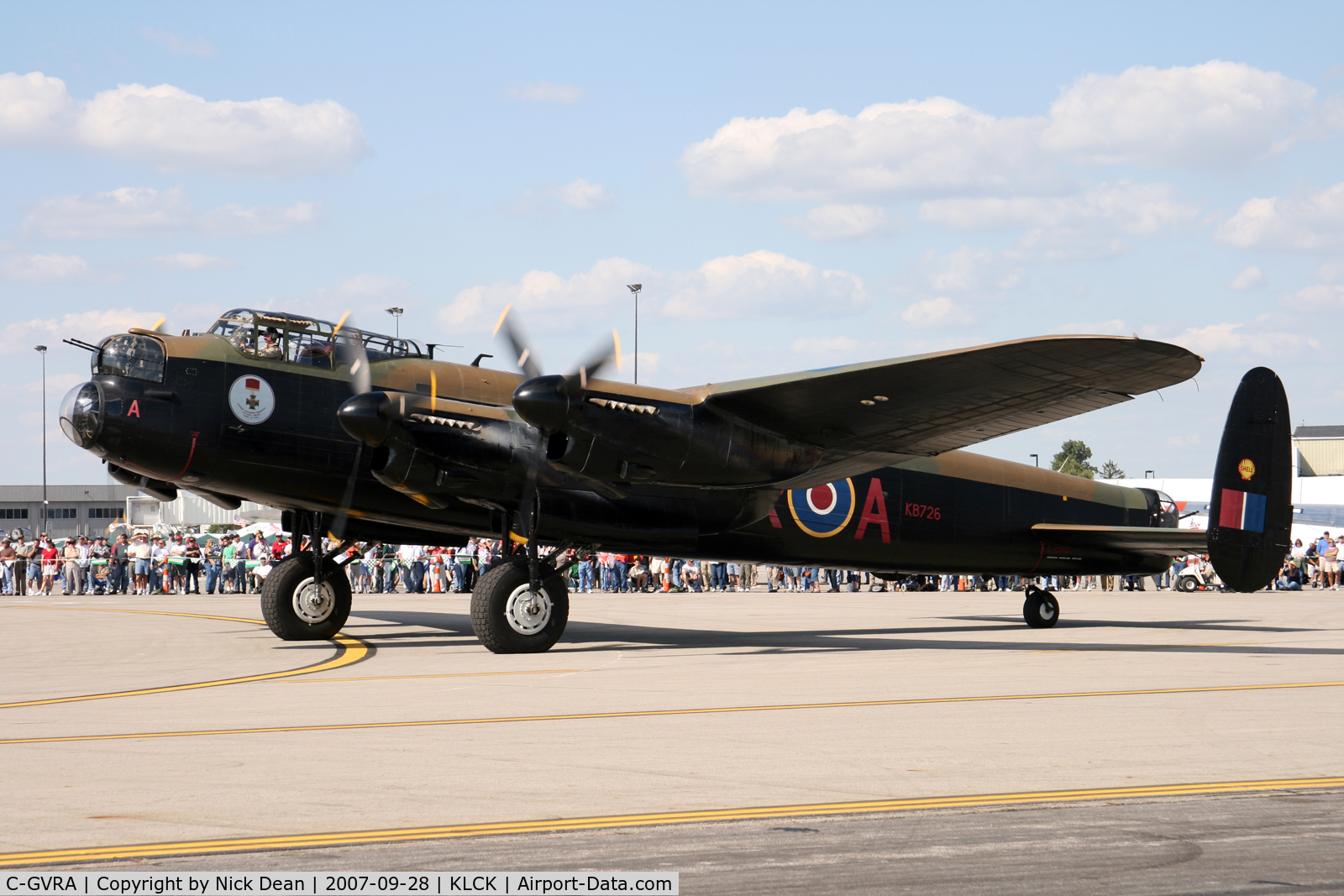 C-GVRA, 1945 Victory Aircraft Avro 683 Lancaster BX C/N FM 213 (3414), /