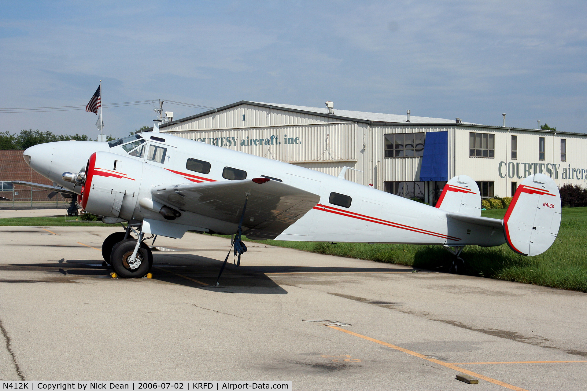 N412K, 1946 Beech D18S C/N A-263, /