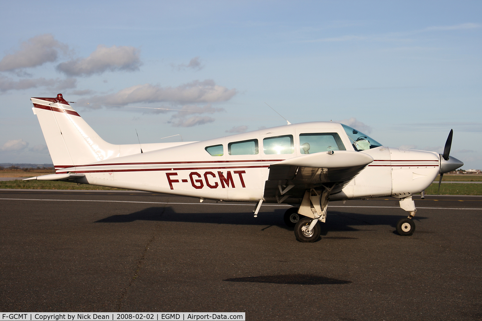 F-GCMT, Beech B24R Sierra C/N MC-158, /