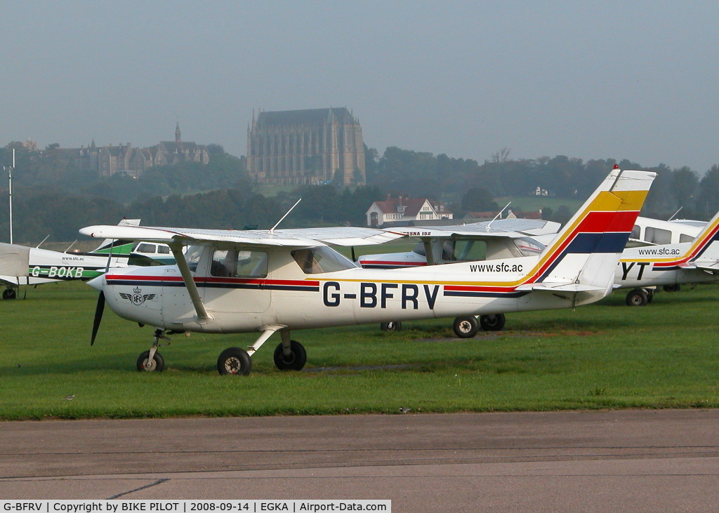 G-BFRV, 1978 Reims FA152 Aerobat C/N 0345, SHOREHAM FLYING CLUB