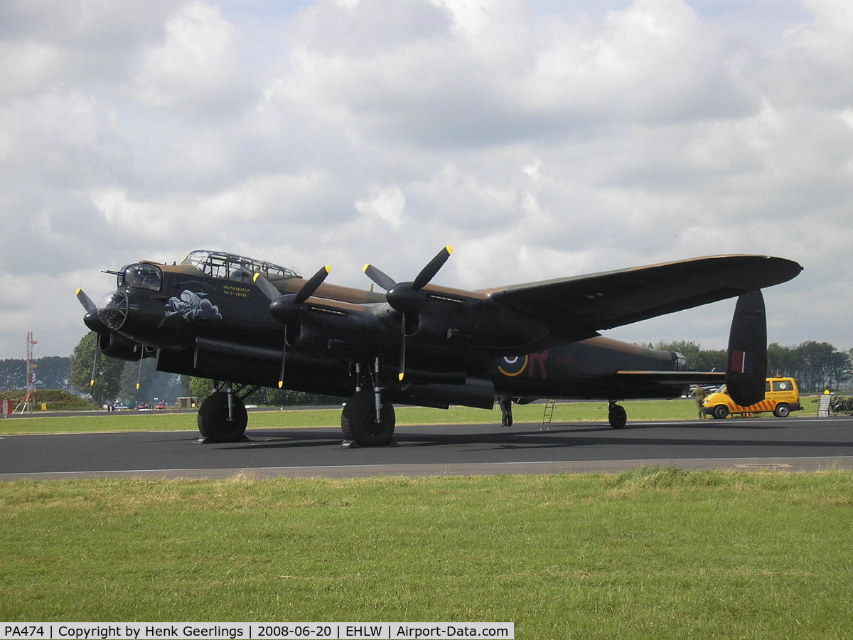 PA474, 1945 Avro 683 Lancaster B1 C/N VACH0052/D2973, Dutch AF Openday , Leeuwarden AFB , 2008  -  BBMF
