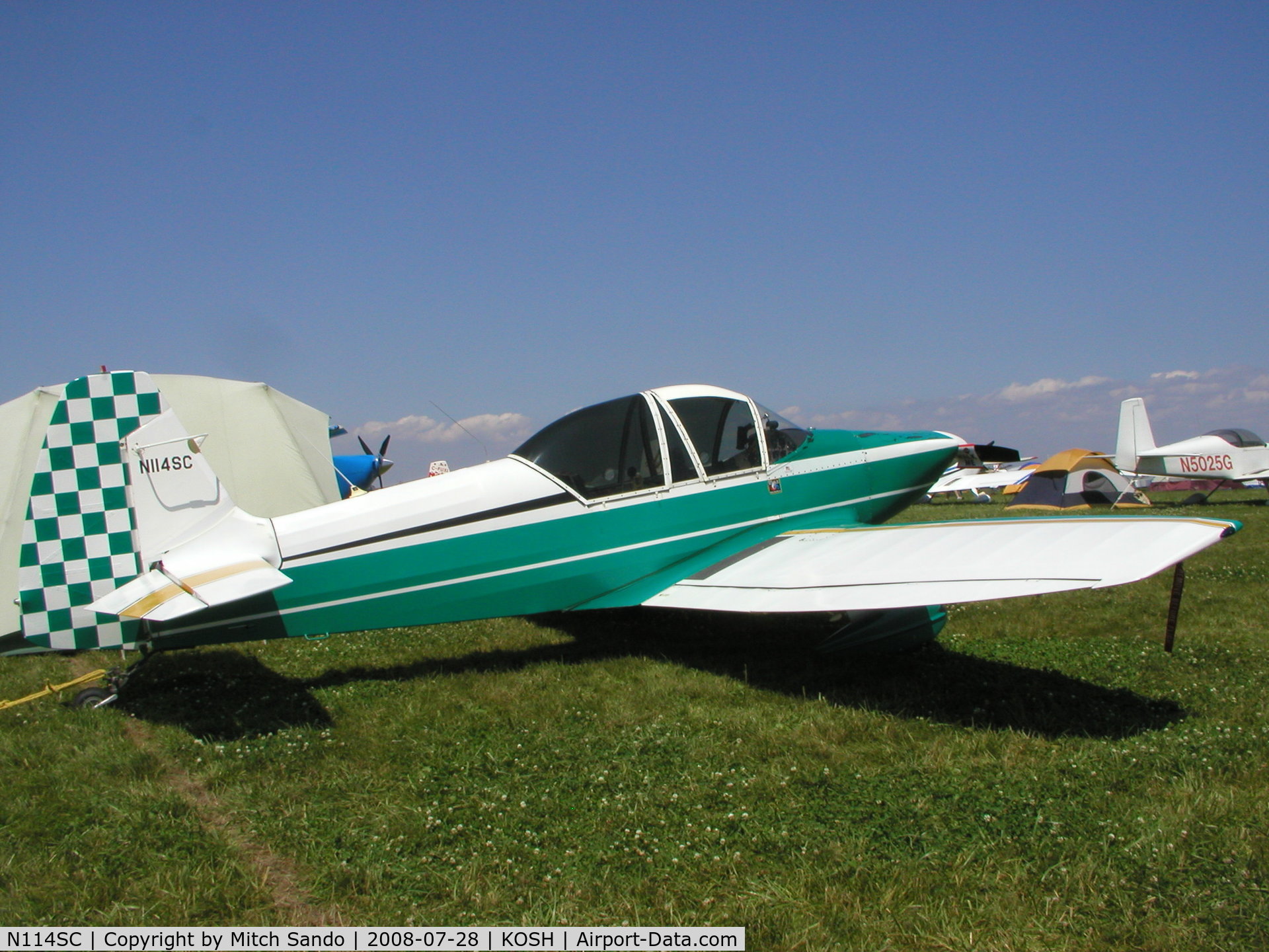 N114SC, 1979 Piel CP-750 Beryl C/N 7-2-50, EAA AirVenture 2008.