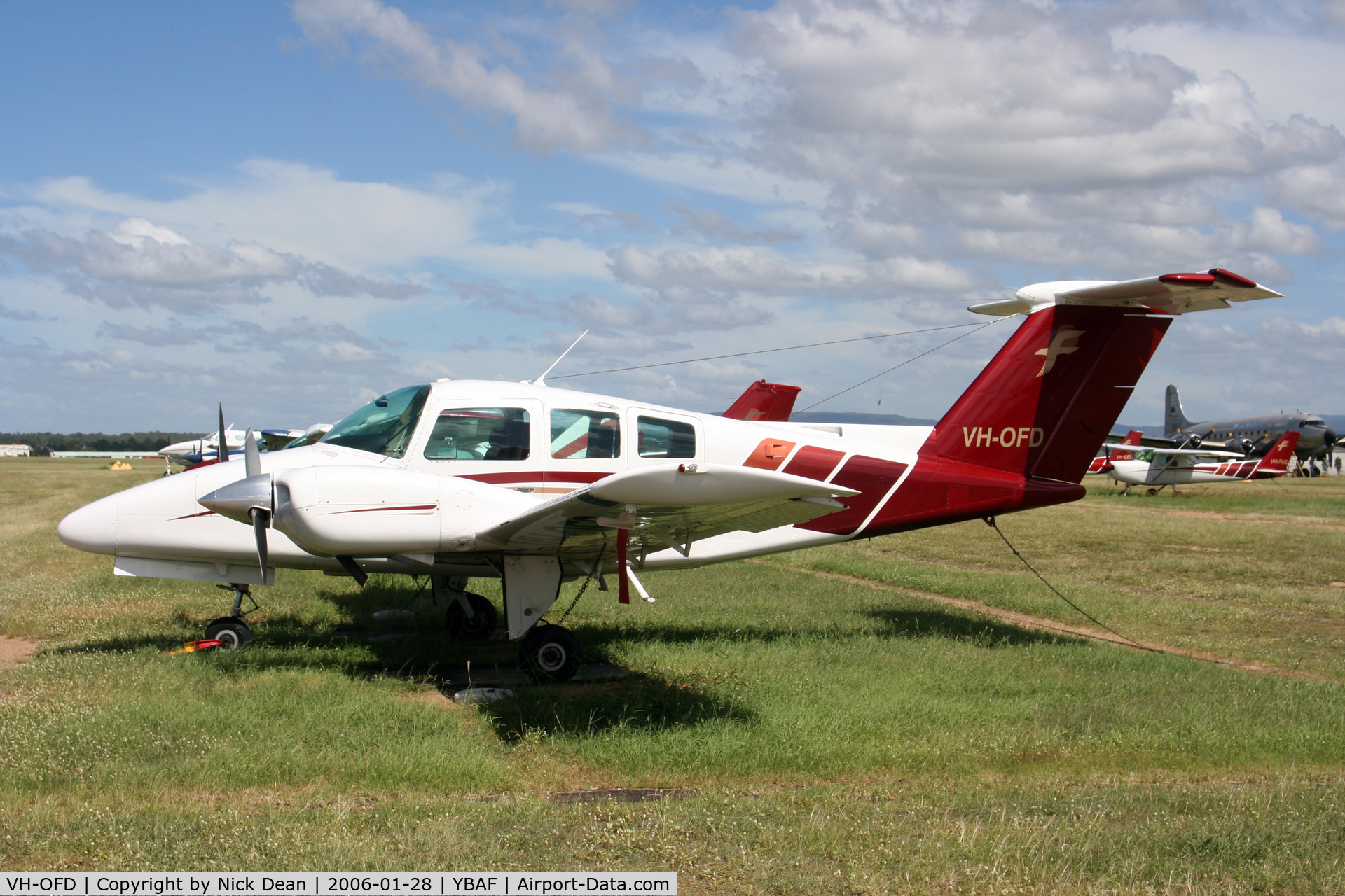 VH-OFD, 1981 Beech 76 Duchess C/N ME-403, /