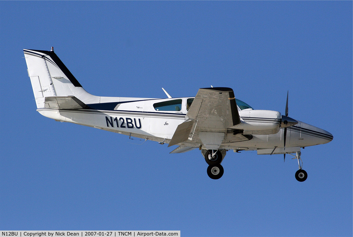 N12BU, 1968 Beech D55 Baron C/N TE-595, /