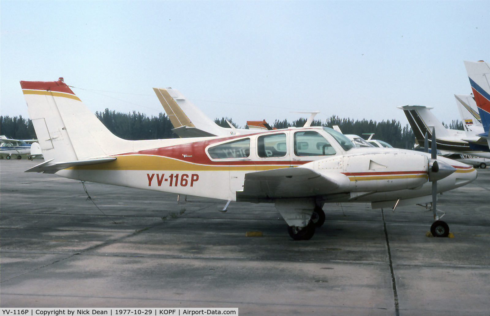 YV-116P, Beechcraft Baron 55 C/N TG-30, /