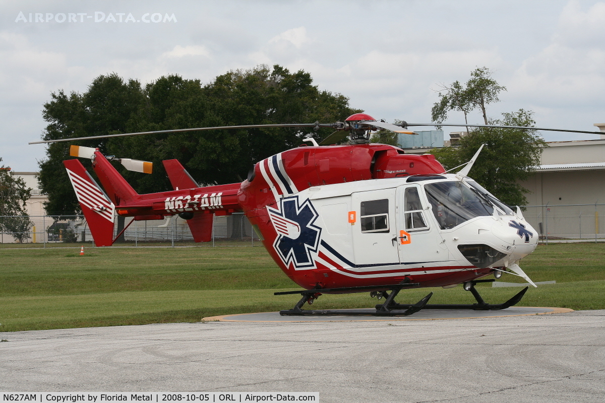 N627AM, 1984 Eurocopter-Kawasaki BK-117A-4 C/N 7017, MBB BK117