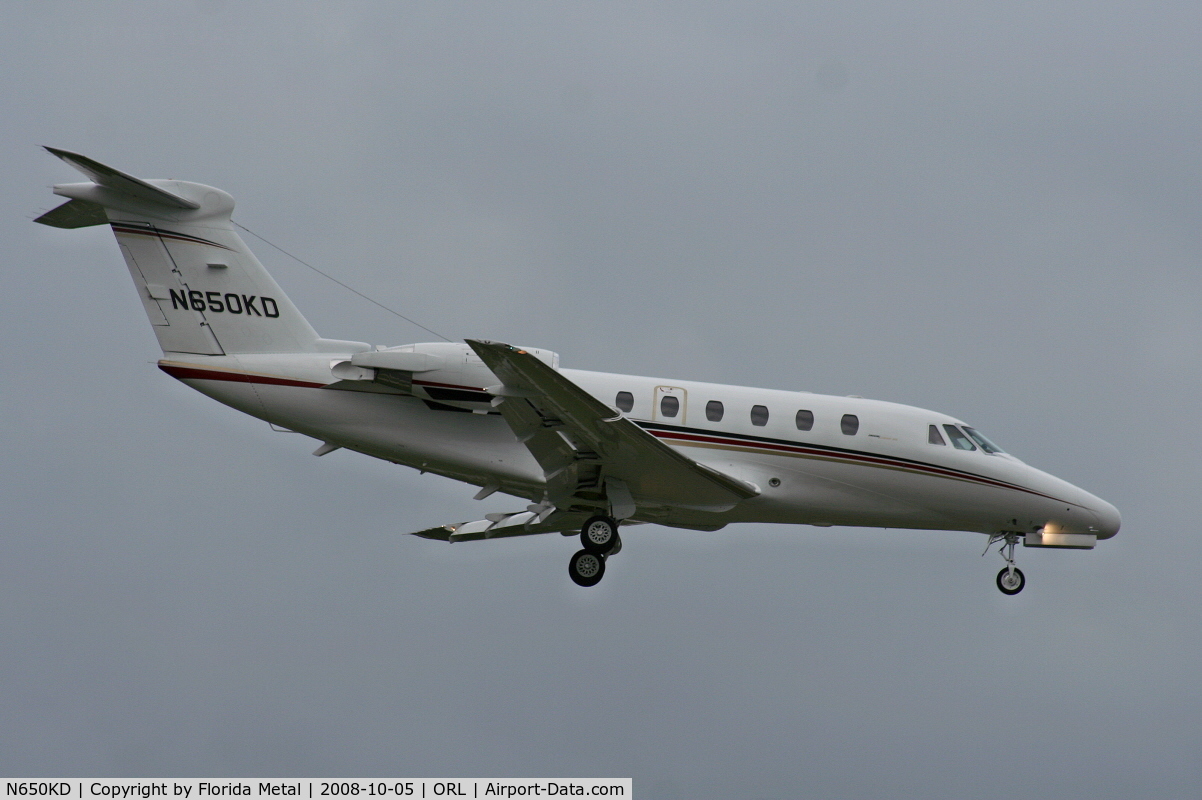 N650KD, 1995 Cessna 650 C/N 650-7047, Cessna 650