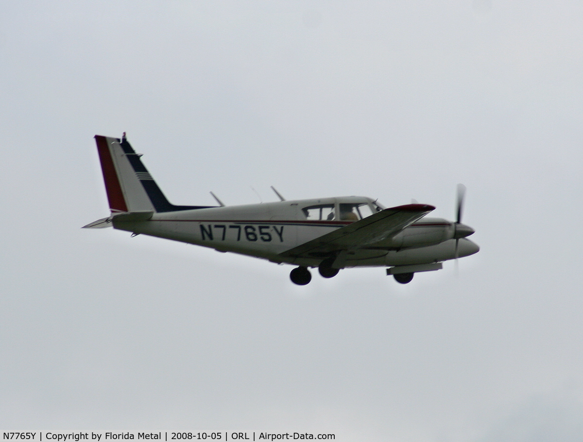 N7765Y, 1965 Piper PA-30 Twin Comanche C/N 30-852, Piper PA-30