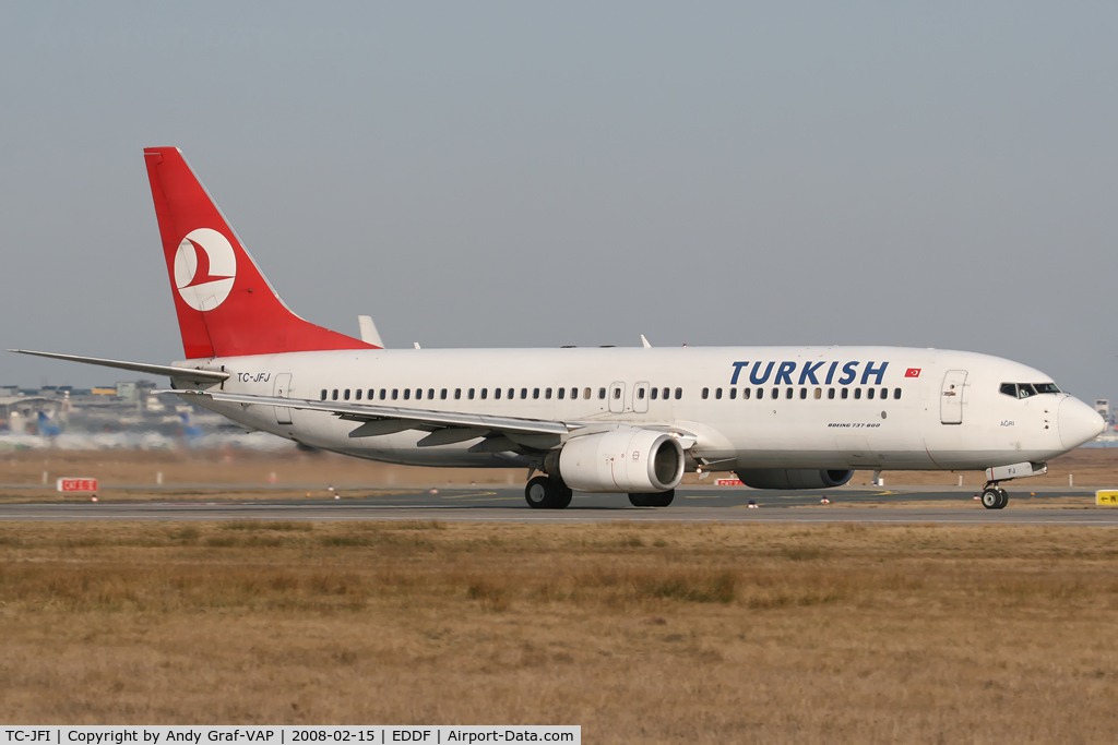 TC-JFI, 1999 Boeing 737-8F2 C/N 29771, Turkish Airlines 737-800