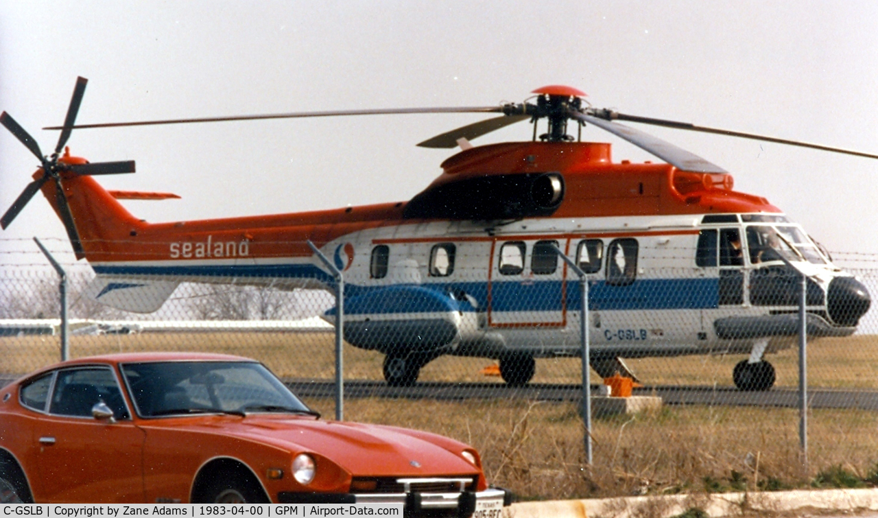 C-GSLB, 1982 Aerospatiale AS-332L-1 Super Puma C/N 2016, Sealand Helicopters Super Puma at Grand Prairie